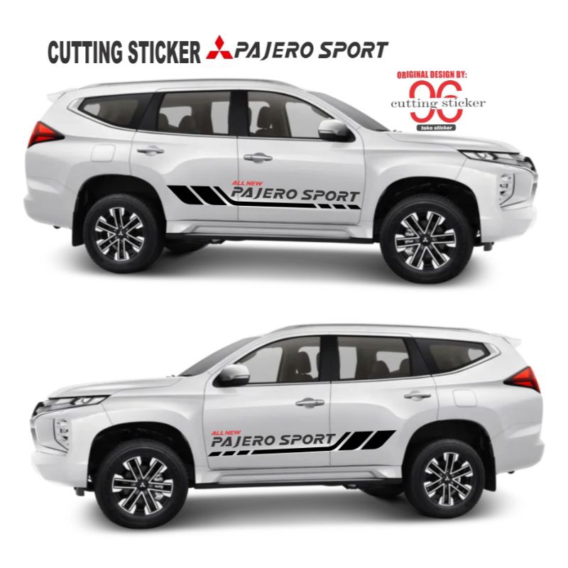 Sticker mobil pajero sport sticker list terlaris mobil pajero sport stiker mobil pajero sport minima
