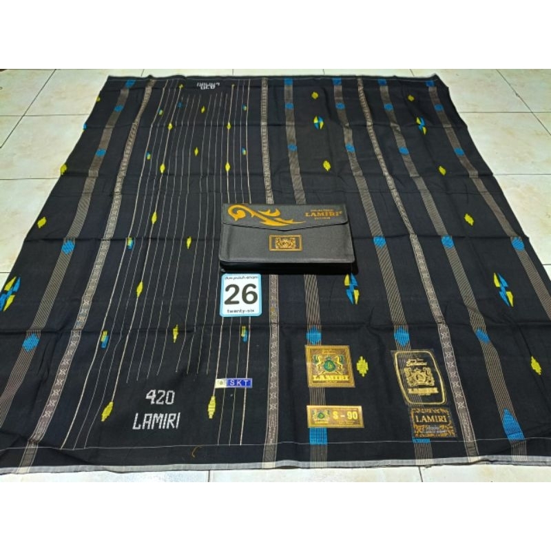 Sarung Lamiri Songket SKT SKP Jahit Tengah | COD
