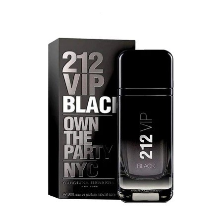 【100% ORIGINAL】PARFUM PRIA CH 212 VIP BLACK MAN 100ML