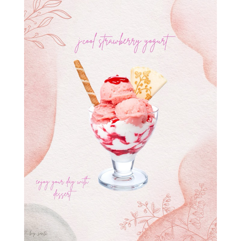 

J.Cool Strawberry Yogurt