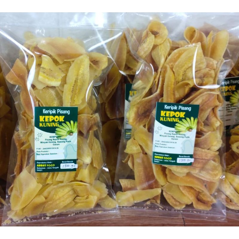 

Keripik Pisang KEPOK KUNING isi 200 gram