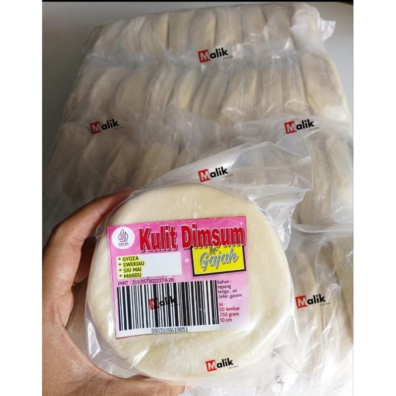

Kulit Dimsum Gajah Bulat isi 50