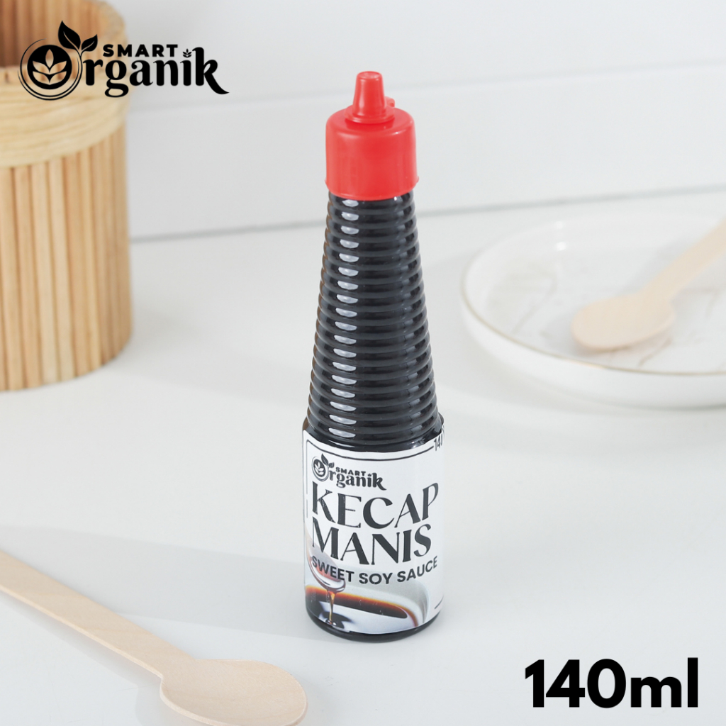 

Kecap Manis / Sweet Soy Sauce Murni 100% Natural (Non GMO & MSG) 140ml by SMART ORGANIK