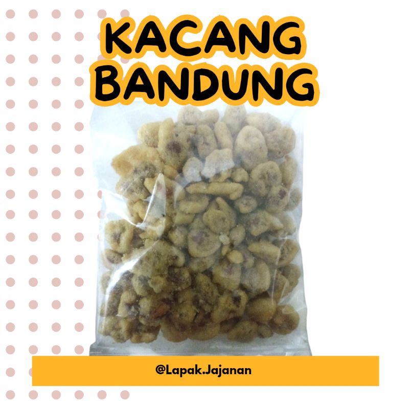 

[Lapak.Jajanan] Kacang Bandung - Snack Jajanan Murah Renyah Gurih Nikmat