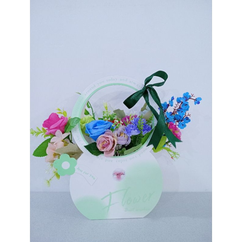 buket box / buket grand opening / buket bunga kotak / buket seserahan hadiah