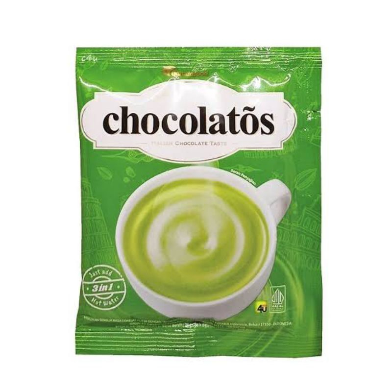 

Chocolatos Matcha latte 10pcsx25gr