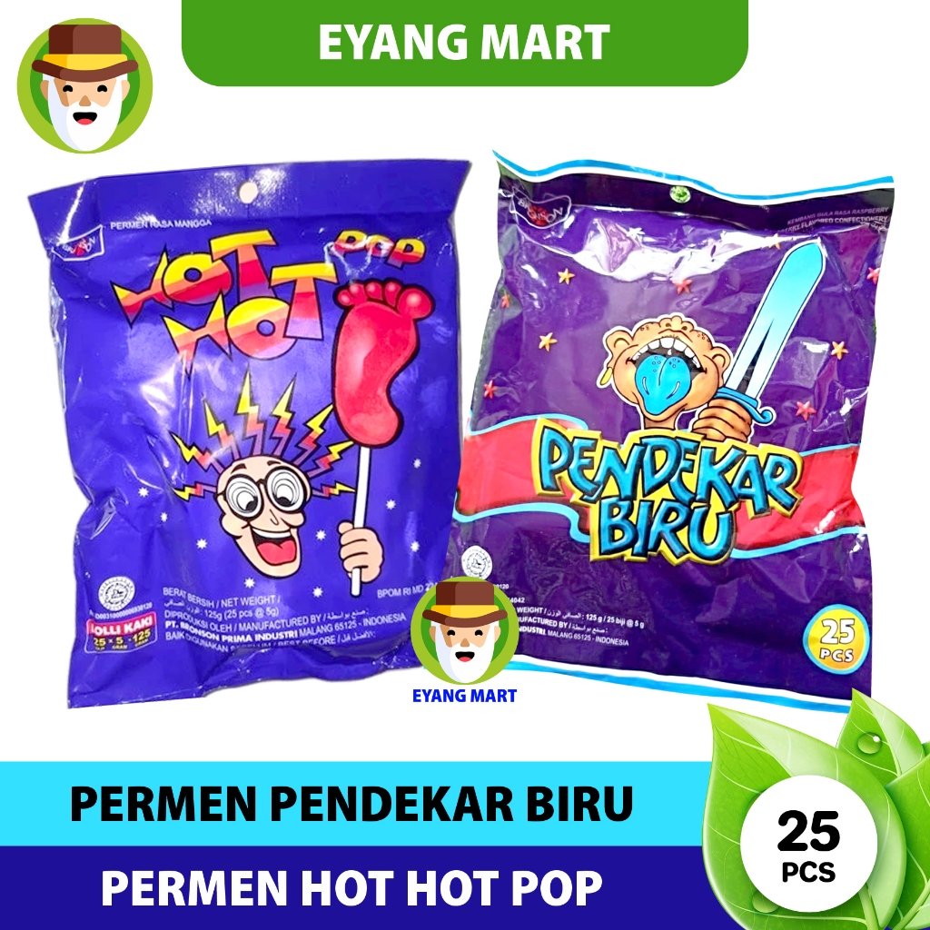 

PERMEN HOT HOT POP / PENDEKAR BIRU ( isi 25 pcs )