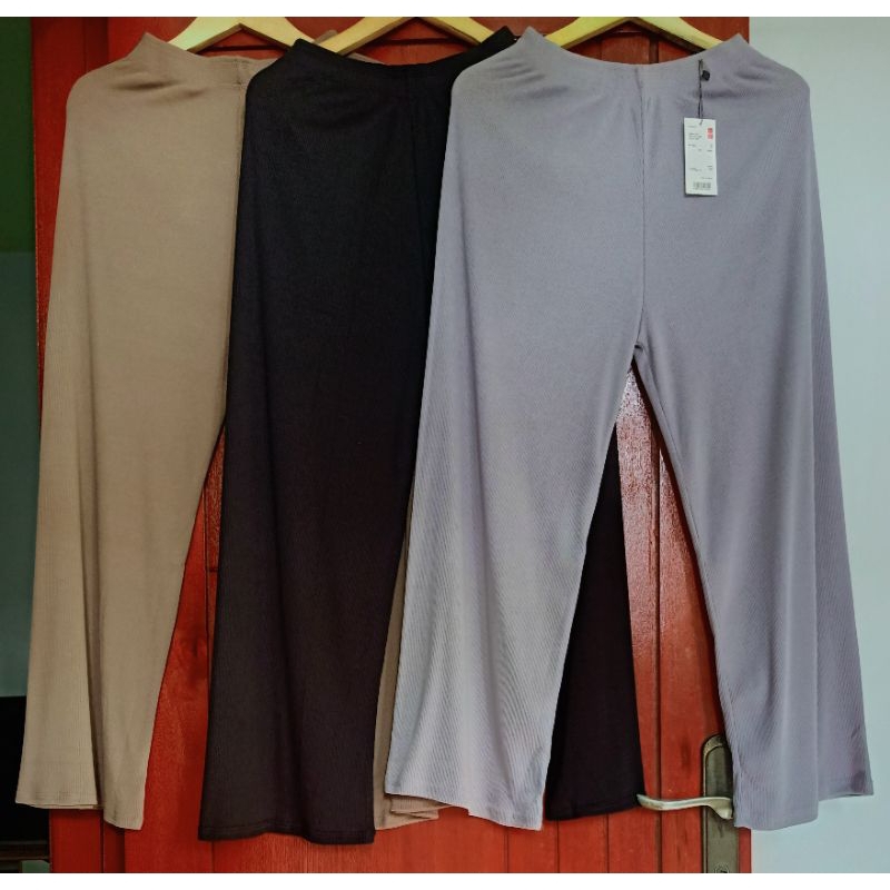 Celana kulot Knit Uniqlo