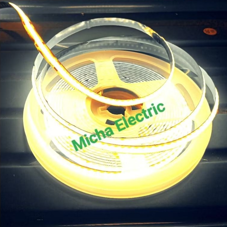 LED Strip COB 12V/24V 320LED 3000K Indoor/ Strip Light COB 24V/12V 320LED 3000k IP20 5M