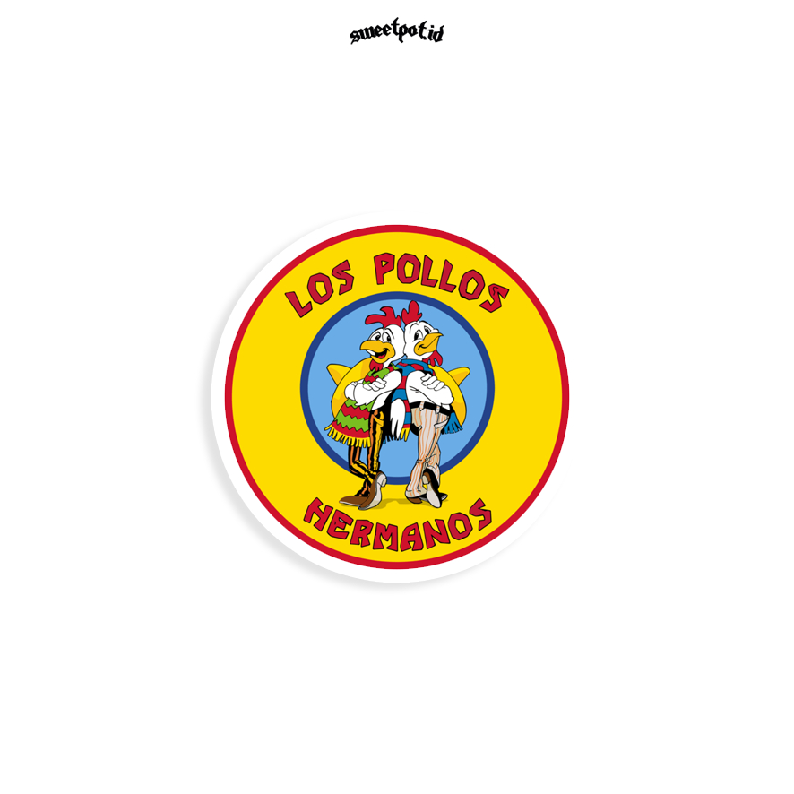 

(BISA COD) STIKER AESTHETIC "LOS POLLOS HERMANOS (BREAKING BAD)" / STIKER HELM / STIKER LOCAL BRAND / STIKER AESTETHIC / ANTI AIR / STICKER BIJIAN / STICKER ECERAN / STICKER METAL / STICKER POP / VIRAL