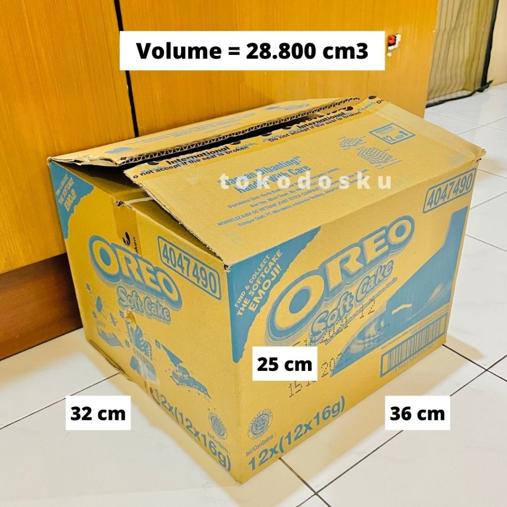 

(OSC) KARDUS PINDAHAN MURAH, PACKING TEBAL, BOX BESAR, DOS MINYAK OREO