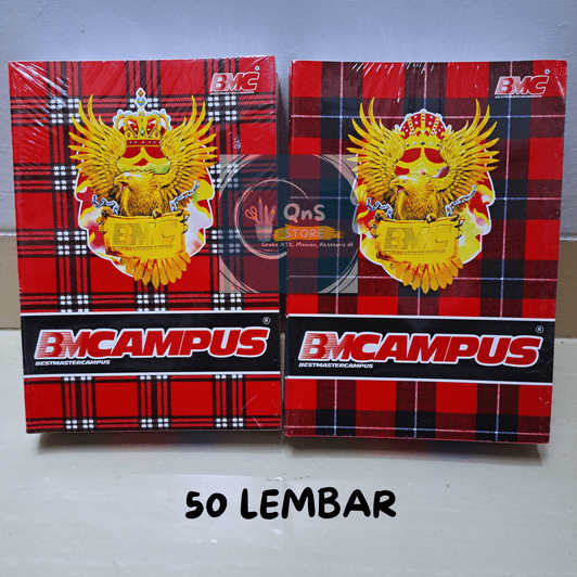 

Buku BM Campus 50 Lembar 1 Pack (10 buku)/ BMCAMPUS/ Bukutulis