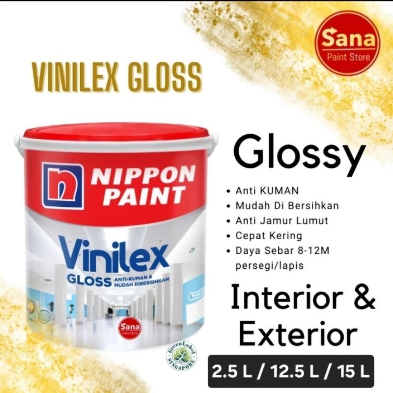 CAT NIPPON VINILEX GLOSS 12.5 LITER DAN 15 LITER
