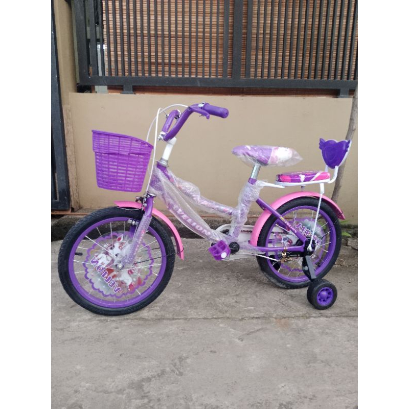 SEPEDA ANAK PEREMPUAN UMUR 5,6,7,8 TAHUN