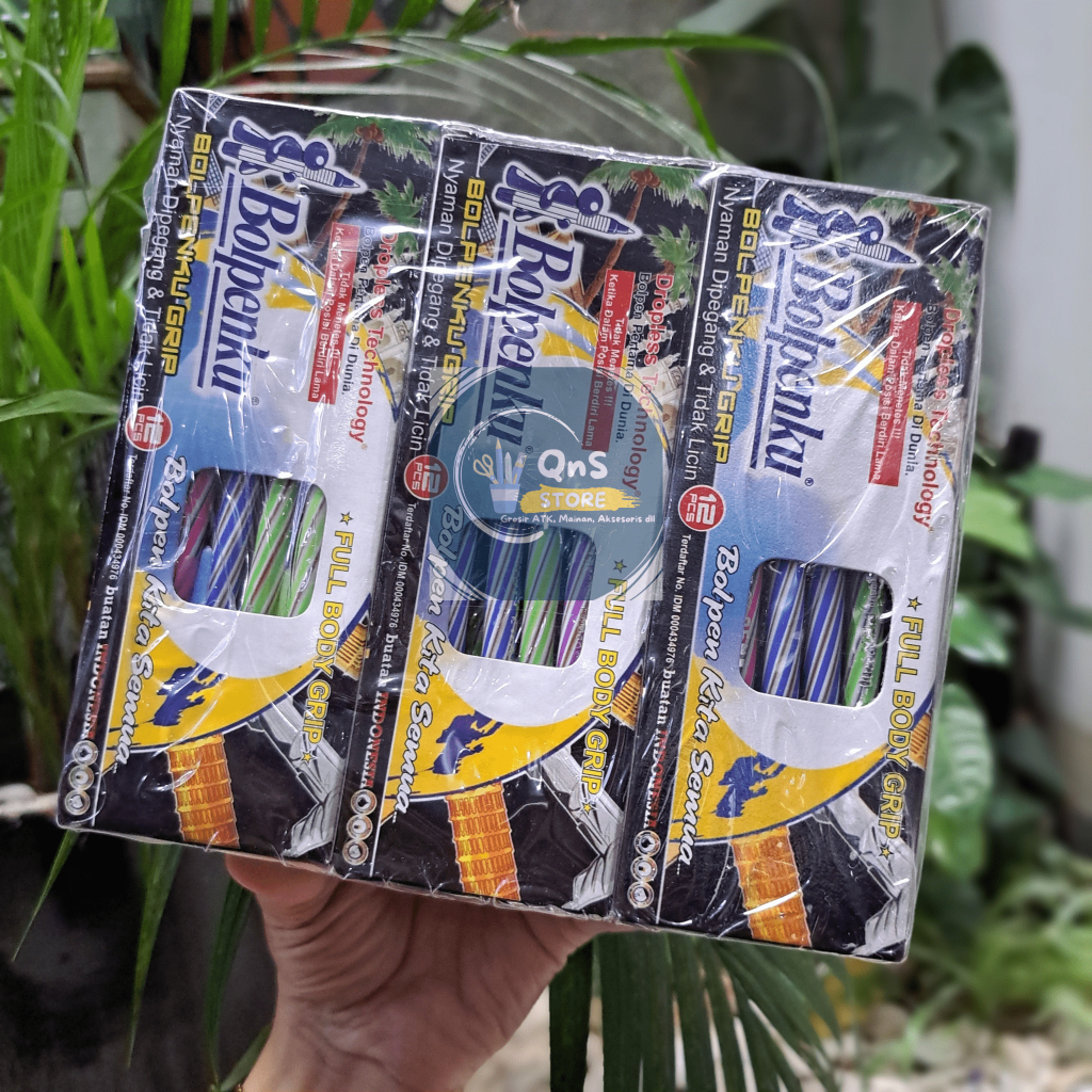

BOLPENKU 12PCS BOLPEN ULIR BERKUALITAS / Bolpenku Pulpen Lilin / Pen Ulir Pena Spiral Semi Gel Murah [PER LUSIN]