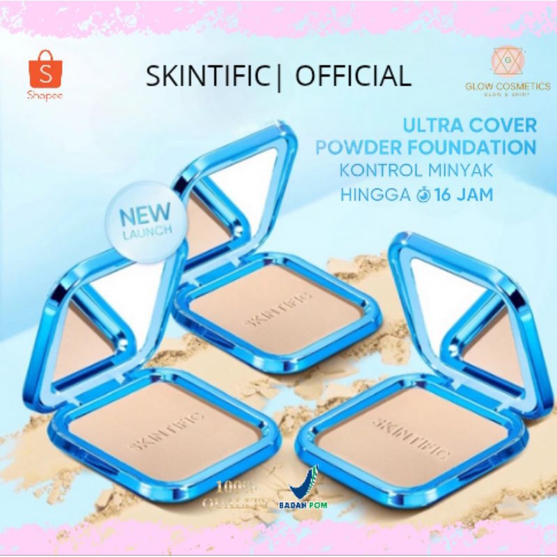 SKINTIFIC - Skintific Ultra Cover Powder Foundation
