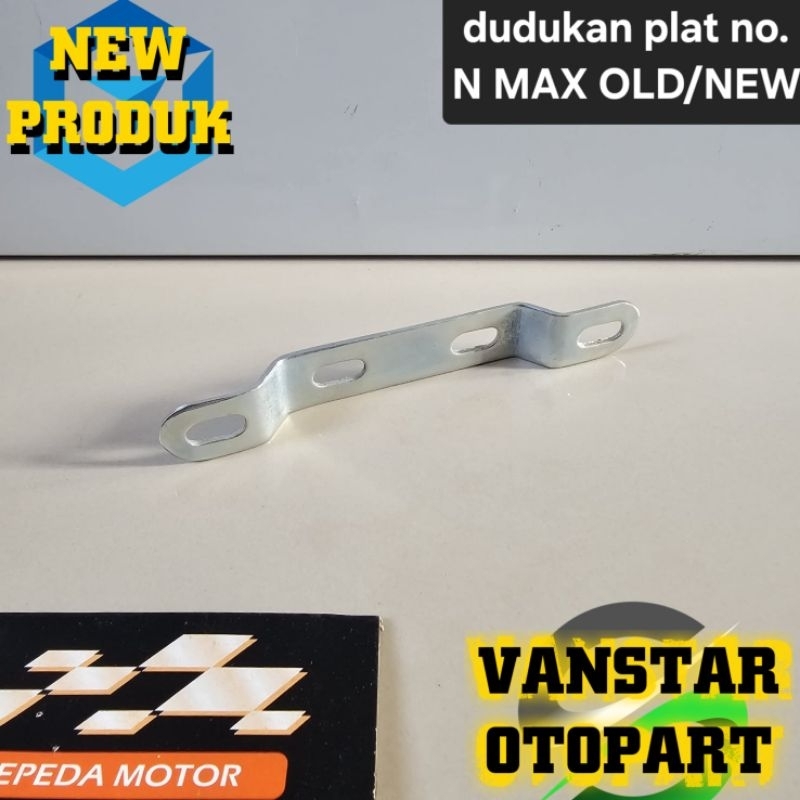 Premium Dudukan Plat Nomor Depan N Max Nmax Old/New 150/155 Lexi Model Ori Warna Putih