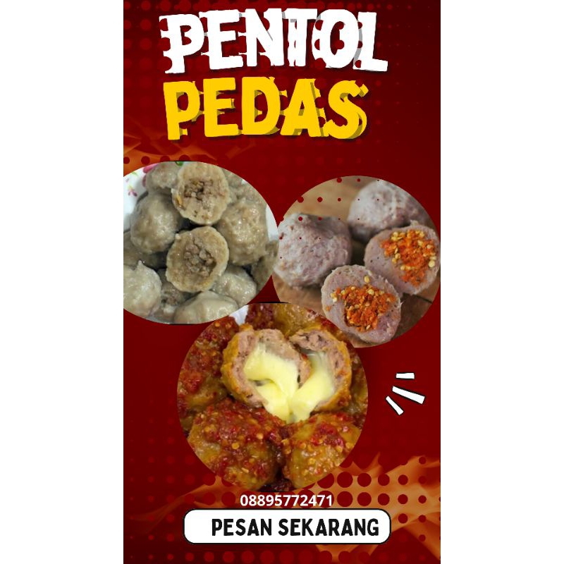 

PENTOL ALESHA DENGAN ANEKA ISI, (ORIGINAL KECIL, DAGING, KEJU, CABAI)