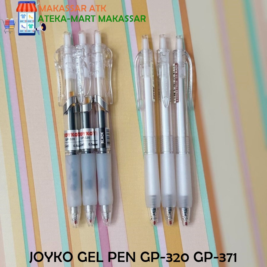 

[ 1 PCS] JOYKO GEL PEN GP-320 R-GEL GP-371 BONTU BODY PUTIH
