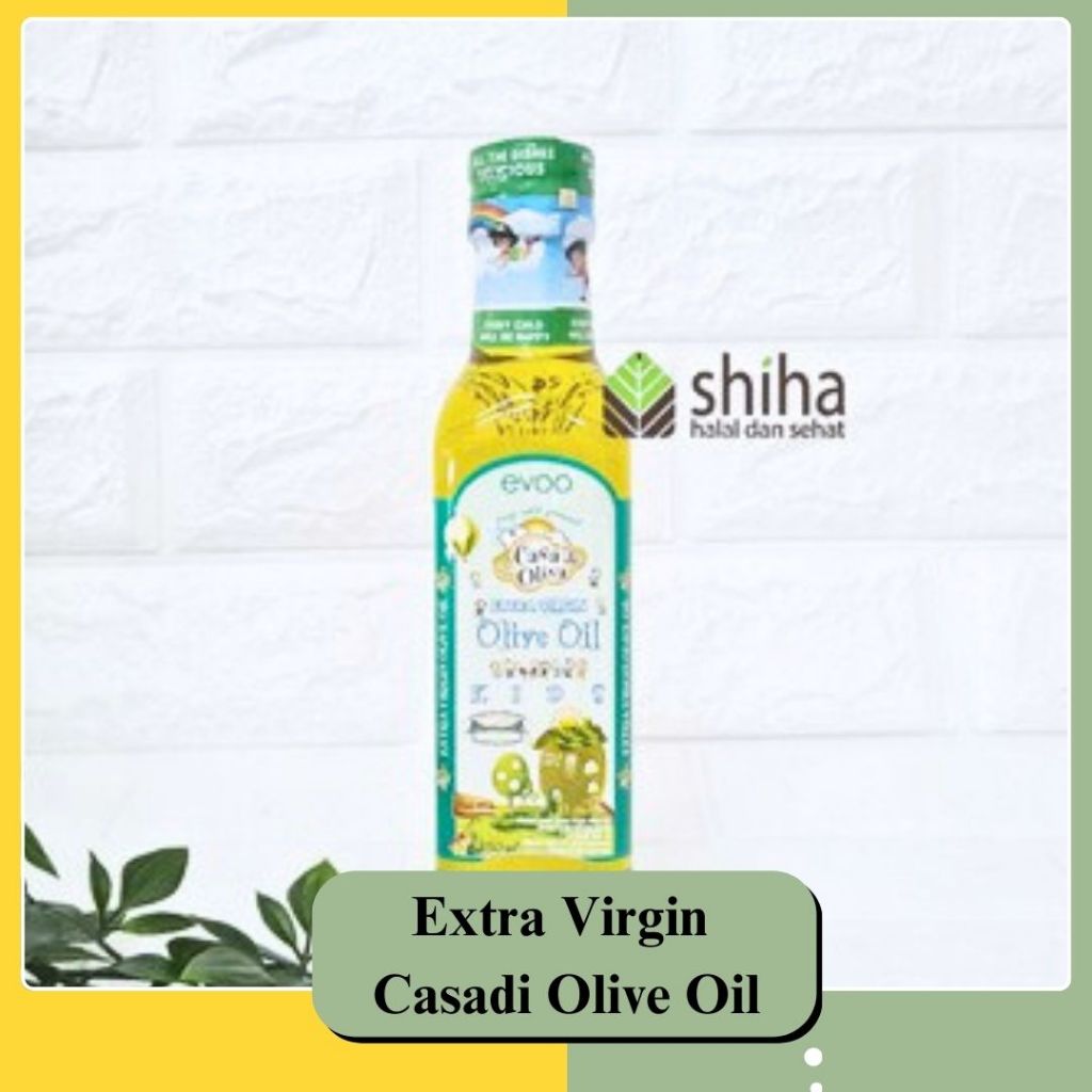 

SHIHA - Extra Virgin Olive Oil for Kids ( EVOO )- Casa di Oliva | Warung Shiha | Minyak Zaitun Anak