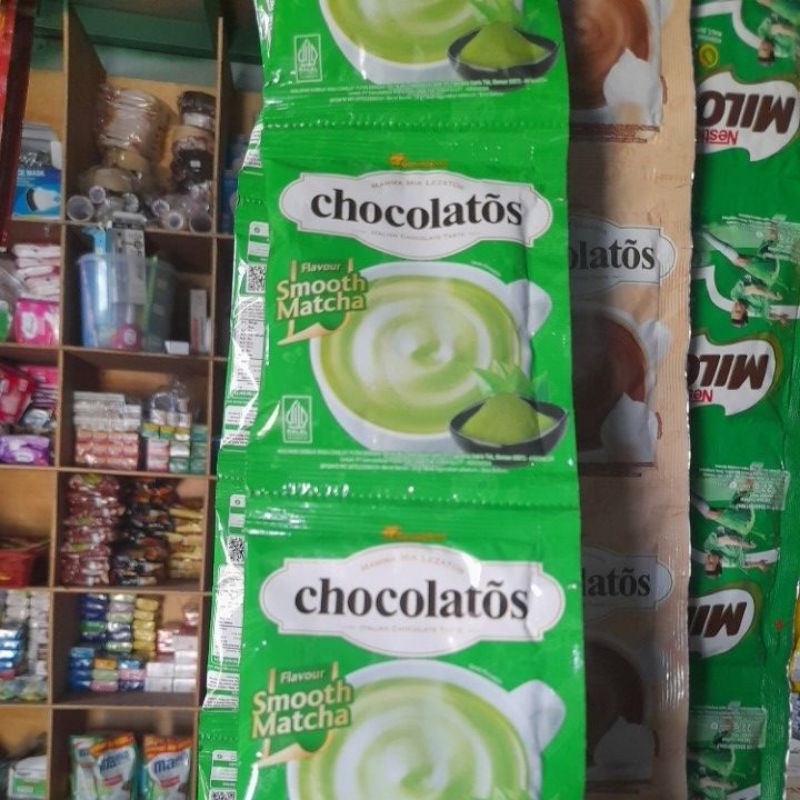 

CHOCOLATOS DRINK FLAVOR SMOOTH MATCHA 24g