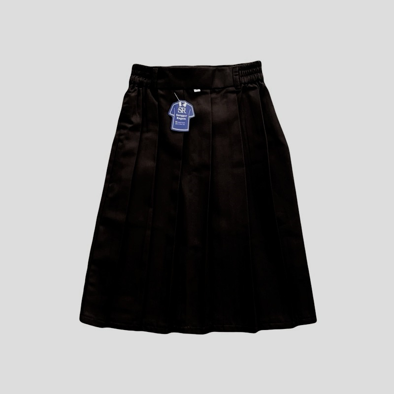 HARGA TERJANGKAU SERAGAM SEKOLAH SD ROK REMPEL HITAM PENDEK BAWAHAN ANAK PEREMPUAN