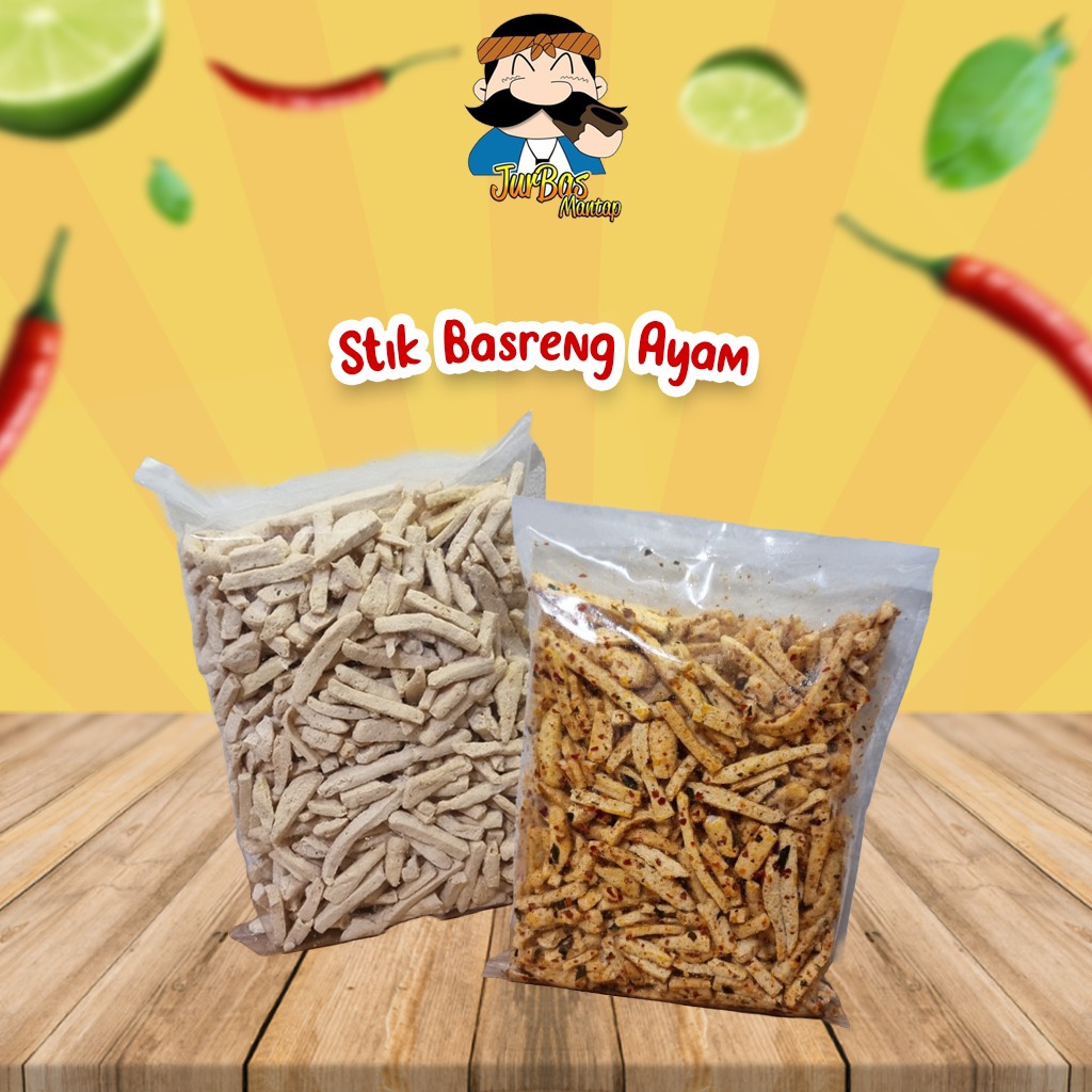 

Stik Basreng Ayam 500 gr by Juragan Basreng