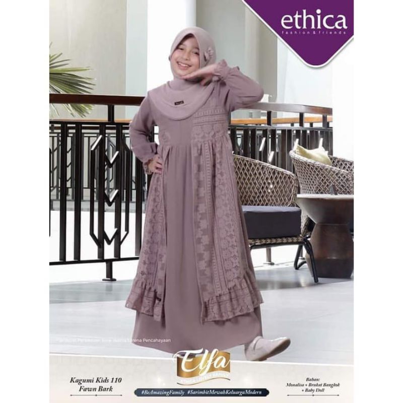 ETHICA KAGUMI KIDS 110 GAMIS ANAK