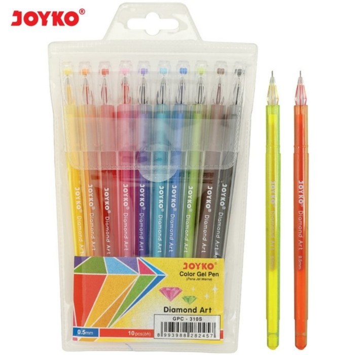 

Joyko Pen Gel Diamond Art 10 Warna/ 6 Warna