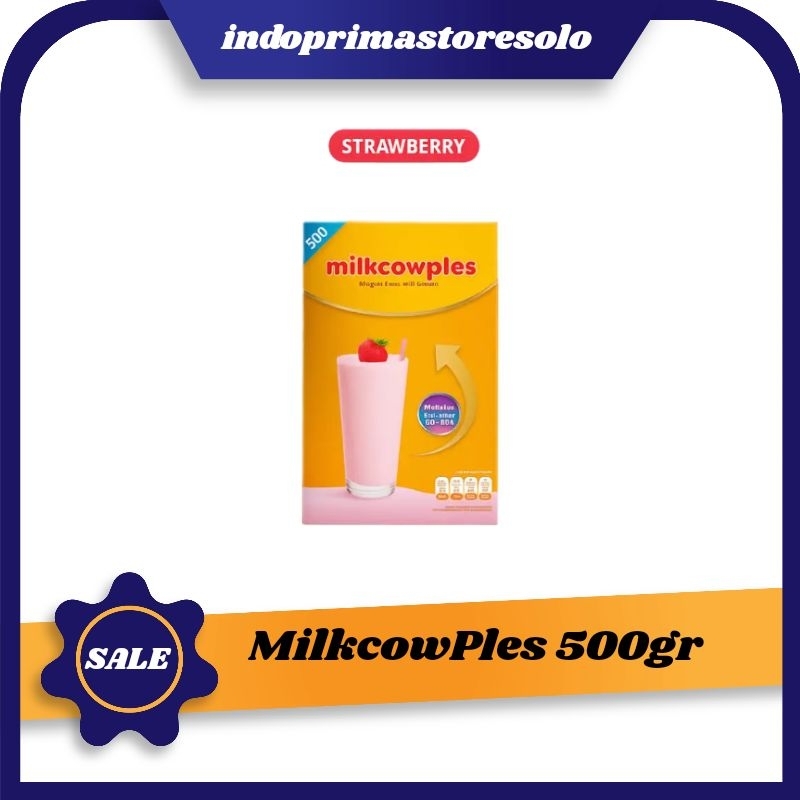 

MilkcowPles stroberi 500gr