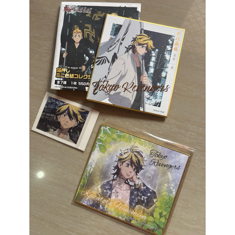 Tokyo Revengers Polaroid Shikishi Board Kazutora Hanemiya
