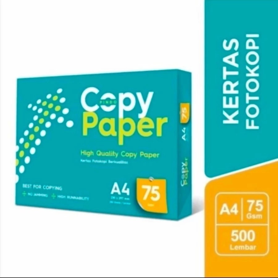 

Kertas HVS A4 75gr Copy Paper Fotocopy Putih A4 75gsm