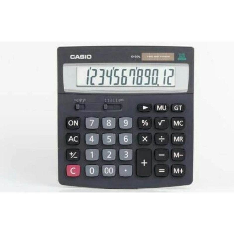 

Casio D20 Calculator Kalkulator 12digit