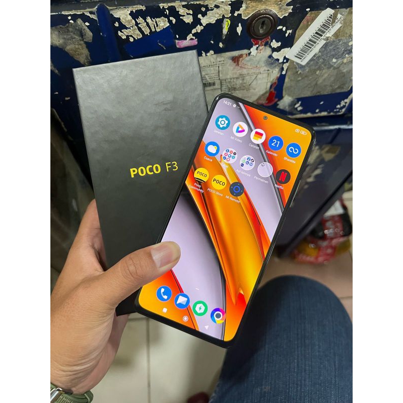 Poco F3 Second 8/256GB harga termurah dan terbagus - Kamera 48Mp, Snapdragon 870, Baterai 4520mAh