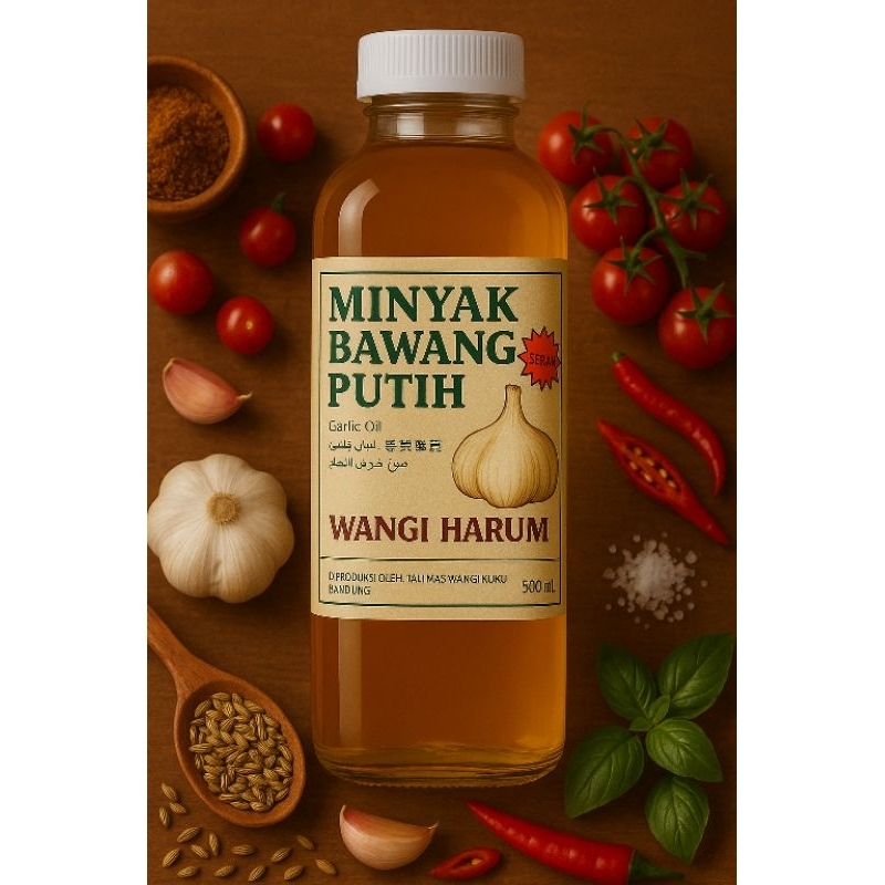 

minyak bawang putih 500 ml