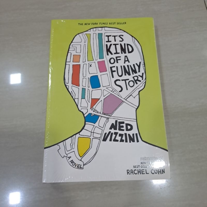 novel ori segel It's Kind of a Funny Story Ned Vizzini bahasa inggris