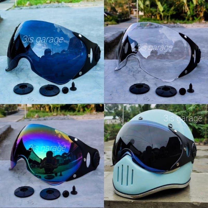 KACA HELM VILOT, KACA HELM SCOPY / Helm Kaca Pilot Honda Scoopy