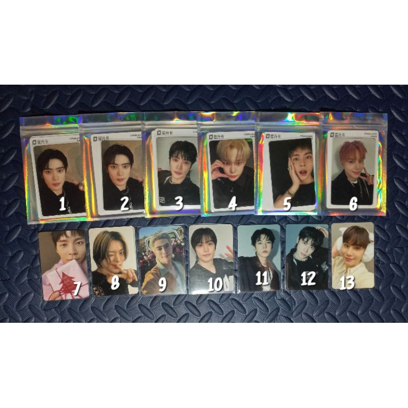 Photocard OFFICIAL Johnny Yuta Doyoung Jaehyun Jungwoo NCT ; QQ Walk ; Pink Christmas ; Mute Lucky D
