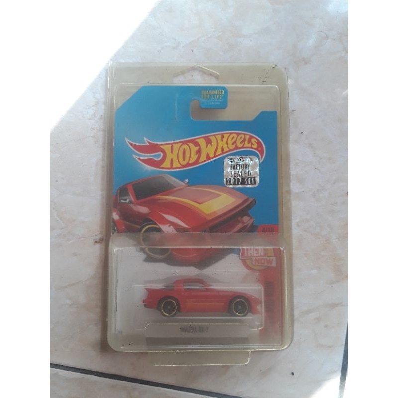 hot wheels mazda rx7 red edition factory sealed