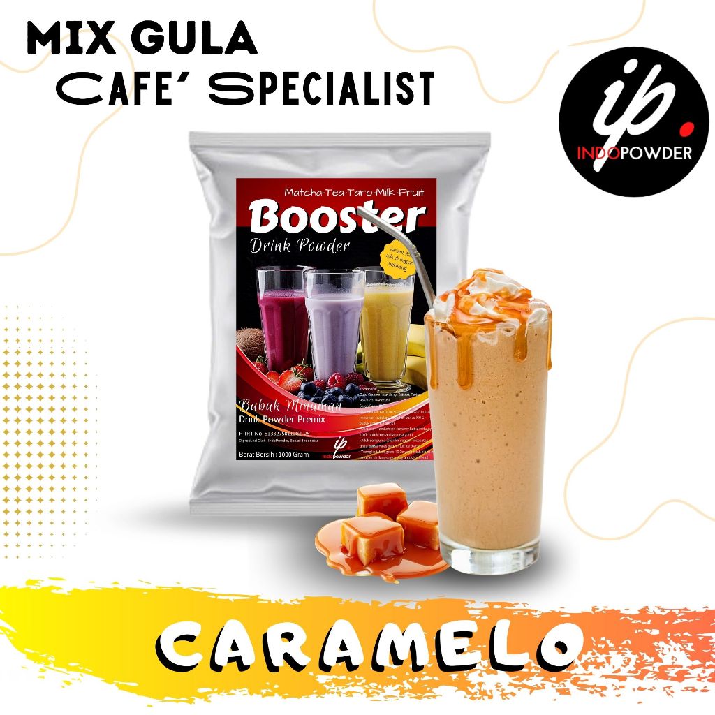 

IP Kendal - Bubuk Minuman Rasa CARAMELLO 1Kg Untuk Cafe, Resto & Usaha Minuman