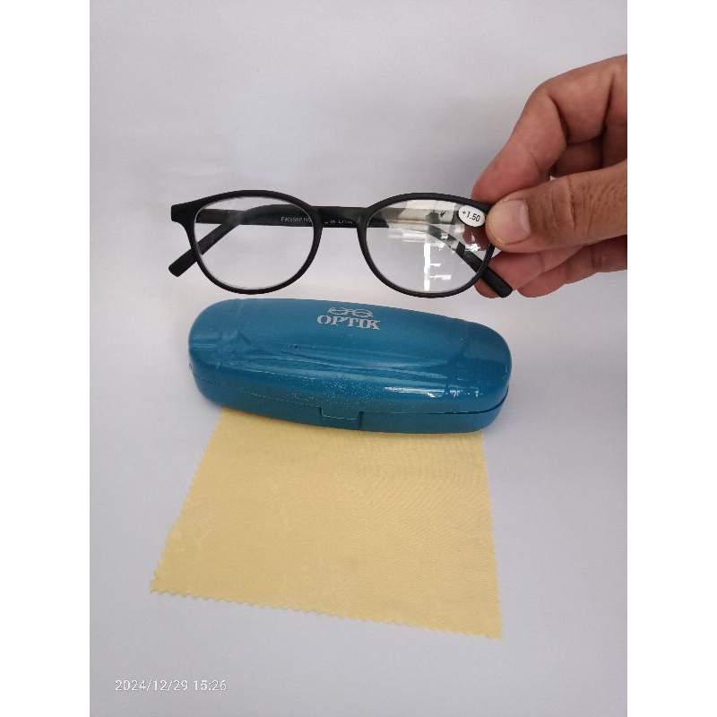 Kacamata Baca plus(+) Autofocus (bingkai lentur)