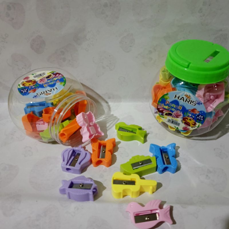 

SERUTAN PENSIL TOPLES ISI 24 PCS MURAH