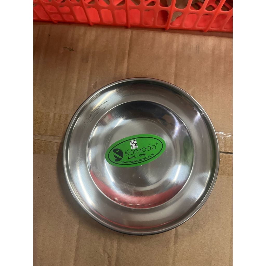 Piring Stainless Steel Komodo