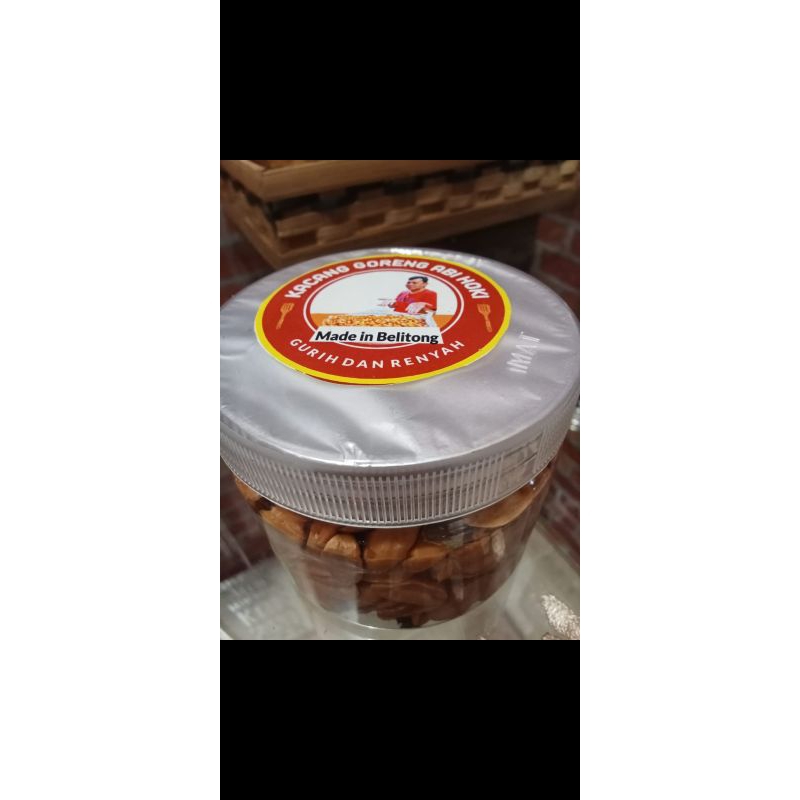 

kacang goreng premium toples 500ml