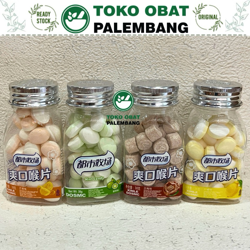 

DOSMC KEMBANG GULA MINT RASA PLUM MINT LEMON MANGGA SANCA HAW FLAKES 38 GRAM PERMEN PLUM FLAVOUR CANDY KIAMBOY XINLE CANDY