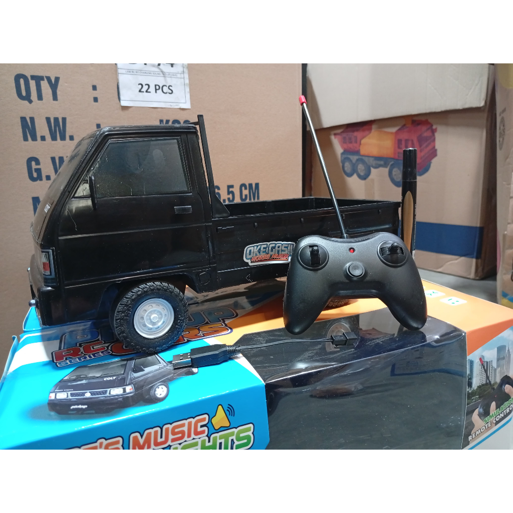 Mainan Mobil RC PICK UP L300 Musik TELOLET & OK GAS Mainan Mobil Remot Control DT 74//DT 73MURAH FRE