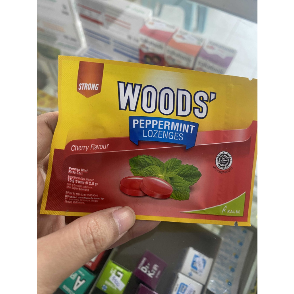 

Woods Lozenges ALL VARIAN 6 permen melegakan tenggorokan