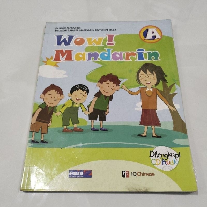 buku bahasa mandarin, wow mandarin jilid A, esis