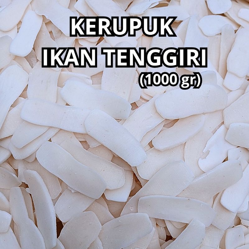 

Kerupuk ikan tenggiri 1kg mentah asli
