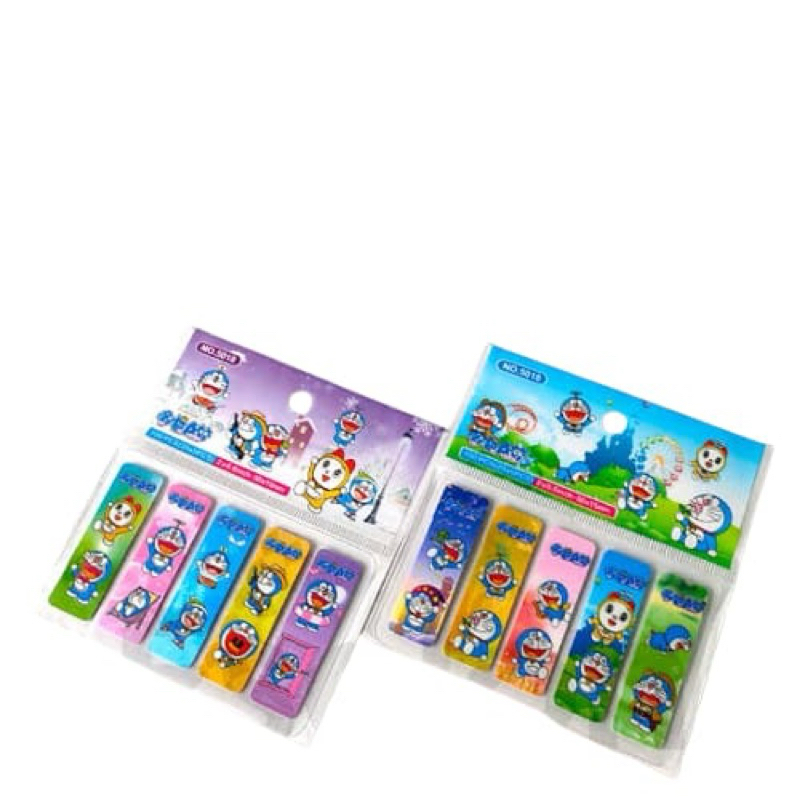 

1 Pack Isi 100 Sticky Note Pembatas Buku Hologram Random Karakter